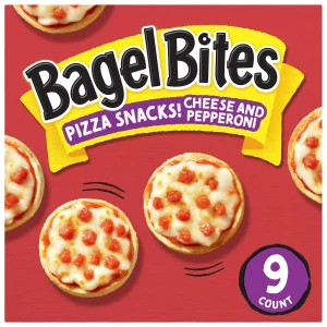 Bagel Bites Cheese & Pepperoni Mini Pizza Bagel Frozen Snacks
