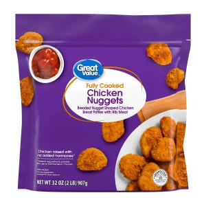 Great Value Fully Cooked Chicken Nuggets 32 oz (Frozen)